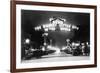 Famous Reno Entrance Sign Lit Up at Night - Reno, NV-Lantern Press-Framed Art Print