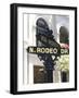 Famous Rodeo Drive, Los Angeles, California, USA-Bill Bachmann-Framed Photographic Print