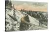 Famous S Railway Bridge, Cloudcroft, New Mexico-null-Stretched Canvas