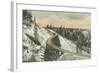 Famous S Railway Bridge, Cloudcroft, New Mexico-null-Framed Art Print