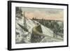 Famous S Railway Bridge, Cloudcroft, New Mexico-null-Framed Art Print