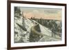 Famous S Railway Bridge, Cloudcroft, New Mexico-null-Framed Premium Giclee Print