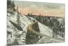 Famous S Railway Bridge, Cloudcroft, New Mexico-null-Mounted Premium Giclee Print