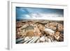 Famous Saint Peter's Square in Vatican and Aerial View of the City, Rome, Italy.-GekaSkr-Framed Photographic Print