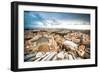 Famous Saint Peter's Square in Vatican and Aerial View of the City, Rome, Italy.-GekaSkr-Framed Photographic Print