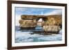 Famous Sea Arch, the Azure Window, Gozo, Malta, Mediterranean, Europe-Michael Runkel-Framed Photographic Print