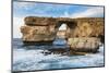 Famous Sea Arch, the Azure Window, Gozo, Malta, Mediterranean, Europe-Michael Runkel-Mounted Photographic Print