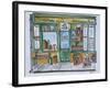 Famous Shakespeare and Co. bookstore along the Seine, Paris, France-Richard Lawrence-Framed Photographic Print