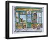 Famous Shakespeare and Co. bookstore along the Seine, Paris, France-Richard Lawrence-Framed Premium Photographic Print