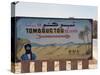 Famous Sign for Tombouctou, Zagora, Morocco, North Africa, Africa-Harding Robert-Stretched Canvas