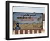 Famous Sign for Tombouctou, Zagora, Morocco, North Africa, Africa-Harding Robert-Framed Photographic Print