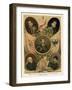 Famous Spanish Historical Figures of the 16th Century-null-Framed Giclee Print