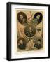 Famous Spanish Historical Figures of the 16th Century-null-Framed Giclee Print