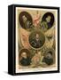 Famous Spanish Historical Figures of the 16th Century-null-Framed Stretched Canvas