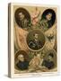 Famous Spanish Historical Figures of the 16th Century-null-Stretched Canvas