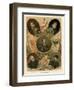 Famous Spanish Historical Figures of the 16th Century-null-Framed Premium Giclee Print