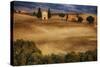 Famous Tuscan Chapel, Madonna Di Vitaleta-Terry Eggers-Stretched Canvas