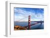 Famous View of Golden Gate Bridge-prochasson-Framed Photographic Print