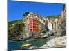Famous View of Riomaggiore Cinque Terre-Markus Bleichner-Mounted Art Print