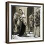 Famous Women of the Past: Why Anne Askew Died-Frank Marsden Lea-Framed Giclee Print