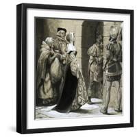 Famous Women of the Past: Why Anne Askew Died-Frank Marsden Lea-Framed Giclee Print