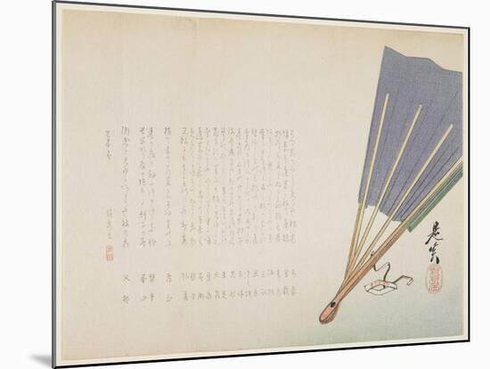 Fan, 1859-Shibata Zeshin-Mounted Giclee Print