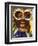 Fan Celebrates in Durban, South Africa During 100-Day Count Down Celebrations to the Fifa World Cup-null-Framed Photographic Print