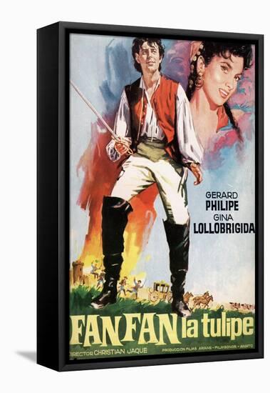 Fan-fan the Tulip, 1952, "Fanfan La Tulipe" Directed by Christian-jaque-null-Framed Stretched Canvas