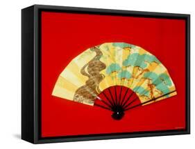 Fan for Traditional Dance-null-Framed Stretched Canvas