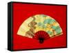 Fan for Traditional Dance-null-Framed Stretched Canvas