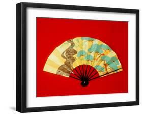 Fan for Traditional Dance-null-Framed Photographic Print