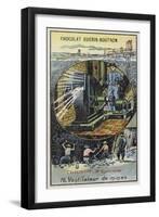 Fan for Ventilating Mines-null-Framed Giclee Print