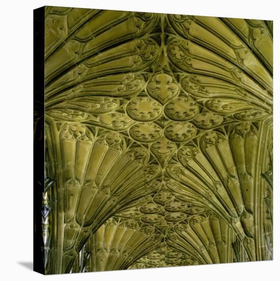 Fan Vaulting in the Cloister-null-Stretched Canvas