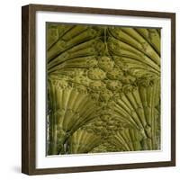 Fan Vaulting in the Cloister-null-Framed Giclee Print