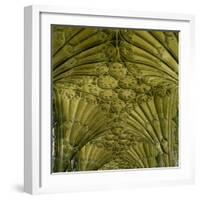 Fan Vaulting in the Cloister-null-Framed Giclee Print