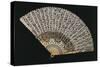 Fan with Bobbin Lace Page, Beginning 1700s, and Ribs of Later Period-null-Stretched Canvas