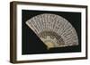 Fan with Bobbin Lace Page, Beginning 1700s, and Ribs of Later Period-null-Framed Giclee Print