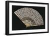 Fan with Bobbin Lace Page, Beginning 1700s, and Ribs of Later Period-null-Framed Giclee Print