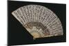 Fan with Bobbin Lace Page, Beginning 1700s, and Ribs of Later Period-null-Mounted Giclee Print