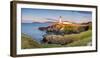 Fanad Head (Fánaid) lighthouse, County Donegal, Ulster region, Ireland, Europe. Panoramic view of t-Marco Bottigelli-Framed Photographic Print