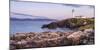 Fanad Head (Fánaid) lighthouse, County Donegal, Ulster region, Ireland, Europe. Panoramic view of t-Marco Bottigelli-Mounted Photographic Print