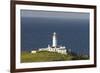 Fanad Head Lighthouse and the Atlantic Ocean, County Donegal, Ulster, Republic of Ireland, Europe-John Potter-Framed Photographic Print