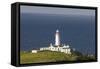 Fanad Head Lighthouse and the Atlantic Ocean, County Donegal, Ulster, Republic of Ireland, Europe-John Potter-Framed Stretched Canvas