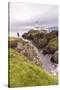 Fanad Head Lighthouse, Fanad Head, Arryheernabin, Donegal, Ireland: Fanad Head Lighthouse, Morning-Axel Brunst-Stretched Canvas