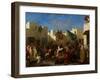 Fanatics of Tangier, C.1837-38-Eugene Delacroix-Framed Giclee Print