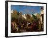 Fanatics of Tangier, C.1837-38-Eugene Delacroix-Framed Giclee Print