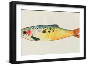 Fanciful Fish I-Victoria Barnes-Framed Art Print