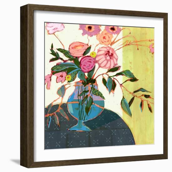 Fanciful Flowers I-Victoria Borges-Framed Art Print