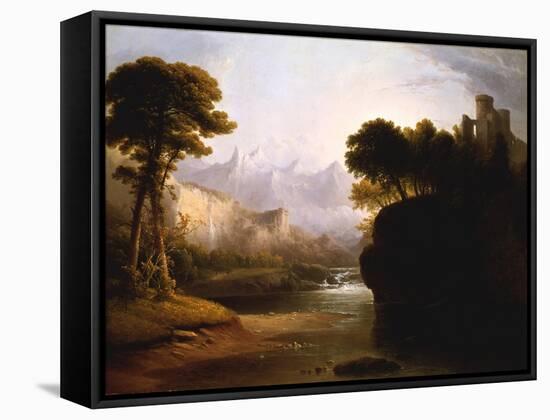 Fanciful Landscape, 1834-Thomas Doughty-Framed Stretched Canvas