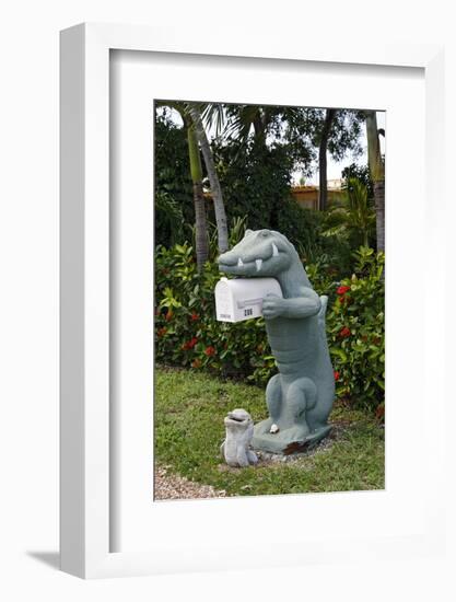 Fanciful Mailbox, Key Largo, Florida Keys, Florida, Usa-Axel Schmies-Framed Photographic Print